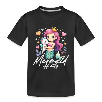 Sirène Sirènes Sirène hors service - T-shirt bio Premium Enfant - noir - Devant