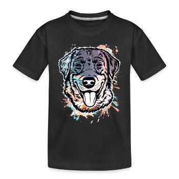 Labrador Retriever - Kids' Premium Organic T-Shirt - black - Front