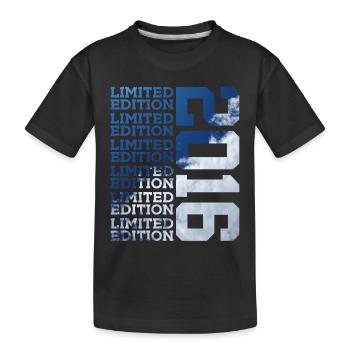 10 ANS ÉDITION LIMITÉE 2016 10E ANNIVERSAIRE - T-shirt bio Premium Enfant - noir - Devant