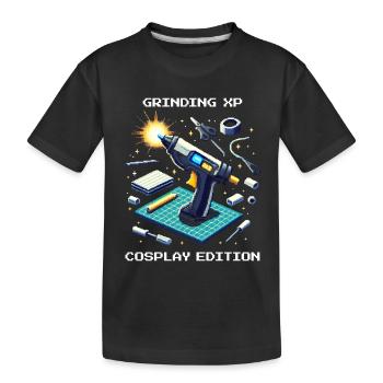 Grinding XP – Édition Cosplay | Artisanat, Con - T-shirt bio Premium Enfant - noir - Devant