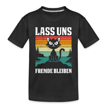 Majorque LET’S STAY STRANGERS Fun - T-shirt bio Premium Enfant - noir - Devant