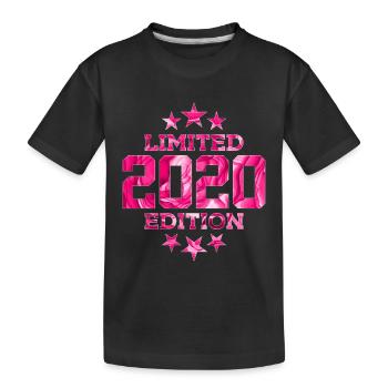 ÉDITION LIMITÉE 6E ANNIVERSAIRE 2020 - T-shirt bio Premium Enfant - noir - Devant