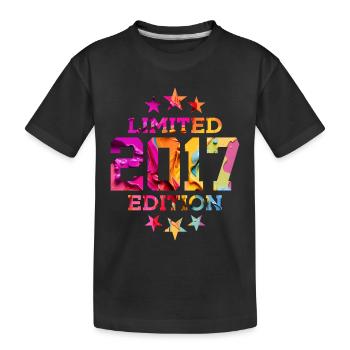 ÉDITION LIMITÉE 2017 9E ANNIVERSAIRE - T-shirt bio Premium Enfant - noir - Devant
