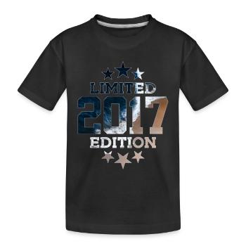 ÉDITION LIMITÉE 2017 9E ANNIVERSAIRE - T-shirt bio Premium Enfant - noir - Devant