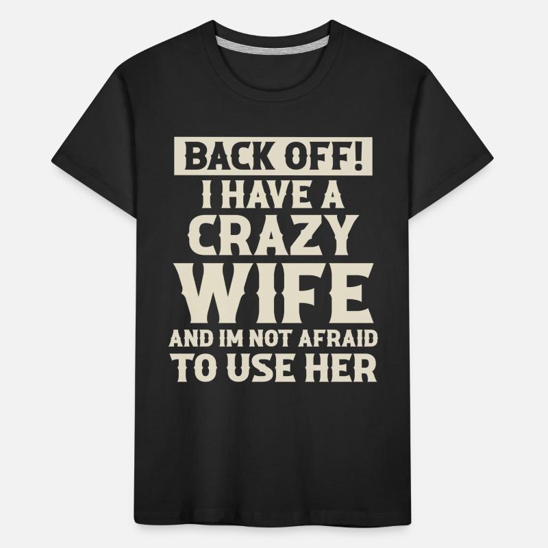 Ehefrau Ehemann Partner Kinder Premium Bio T-Shirt