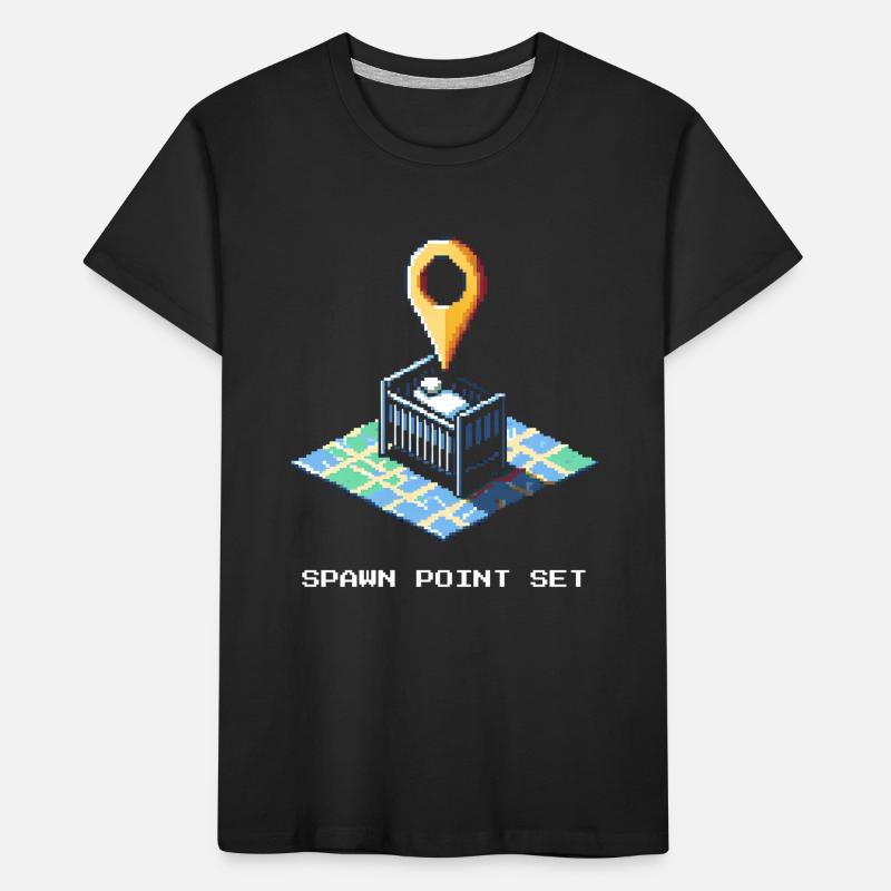 Ensemble de points d’apparition | Bébé est là T-shirt bio Premium Enfant
