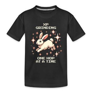 Broyage XP | Hoppel Progress - T-shirt bio Premium Enfant - noir - Devant