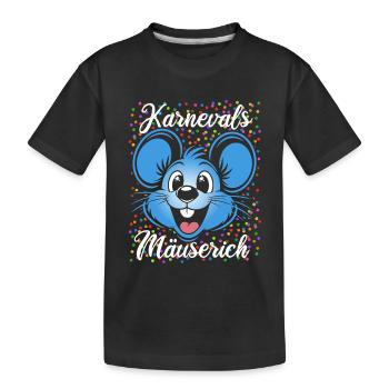 Carnival Mouse | Partner Costume Men - Kids' Premium Organic T-Shirt - black - Front