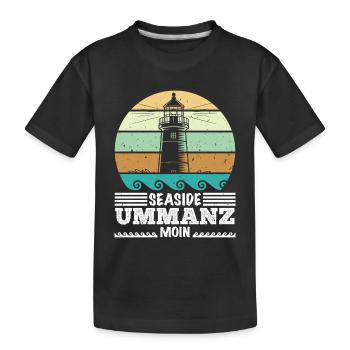 Baltic Sea Holiday SEASIDE UMMANZ MOIN Funny - Kids' Premium Organic T-Shirt - black - Front