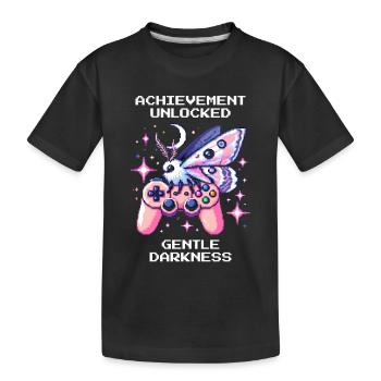 Douce obscurité déverrouillée | Goth doux - T-shirt bio Premium Enfant - noir - Devant