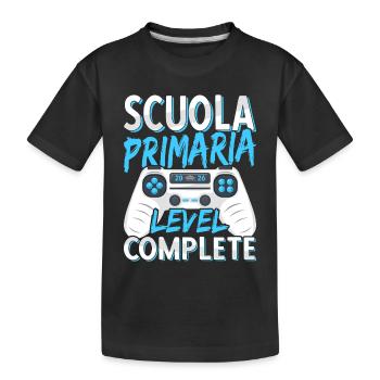 Diplôme d’École Primaire École Élémentaire 2026 - T-shirt bio Premium Enfant - noir - Devant