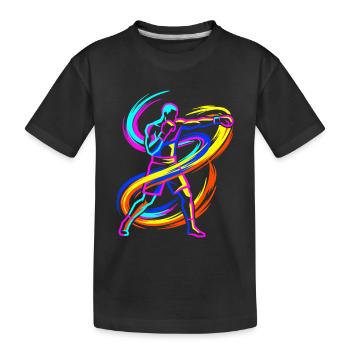 boxe - T-shirt bio Premium Enfant - noir - Devant