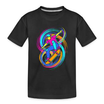 Planchistes - T-shirt bio Premium Enfant - noir - Devant