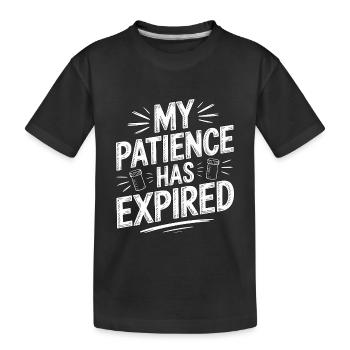 Retail Pharmacist My Patience Has Pharmacy Care - Kinder Premium Bio T-Shirt - Schwarz - Vorne