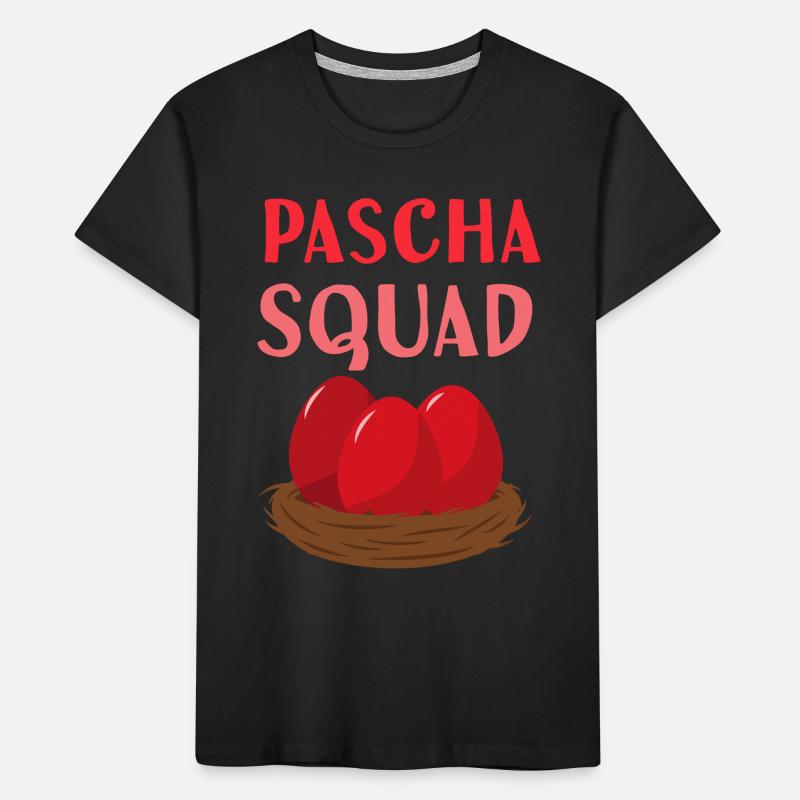 Greek Easter Pascha Squad Orthodox Easter Kids' Premium Organic T-Shirt