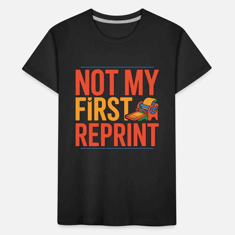 Designer d’impression : pas mon premier expert en impression T-shirt bio Premium Enfant