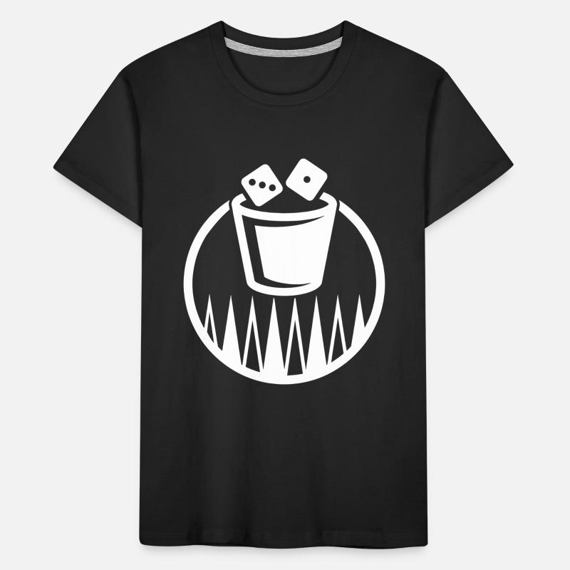 Backgammon | Board Game | Gift Kids' Premium Organic T-Shirt