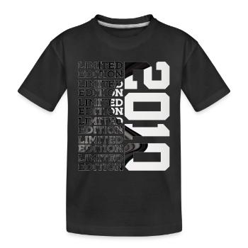 16 YEARS OLD LIMITED EDITION 2010 16TH BIRTHDAY - Kids' Premium Organic T-Shirt - black - Front
