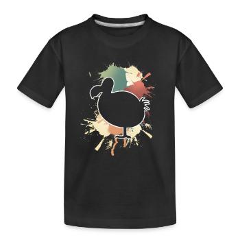 dodo - T-shirt bio Premium Enfant - noir - Devant