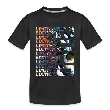 WELTRAUM 6 JAHRE 2020 ASTRONAUT 6. GEBURTSTAG - Kinder Premium Bio T-Shirt - Schwarz - Vorne