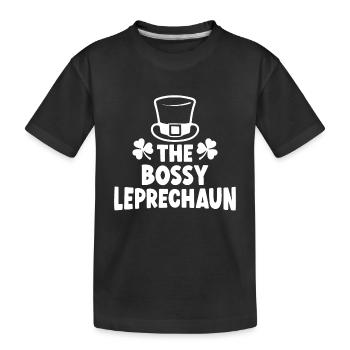 Der herrische Kobold - Kinder Premium Bio T-Shirt - Schwarz - Vorne