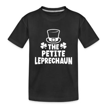 Der zierliche Kobold - Kinder Premium Bio T-Shirt - Schwarz - Vorne