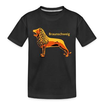Brunswick Lion - T-shirt bio Premium Enfant - noir - Devant