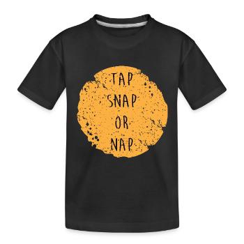 Jiu Jitsu Self Defense - Kids' Premium Organic T-Shirt - black - Front