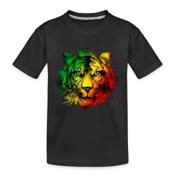 République du Congo - T-shirt bio Premium Enfant - noir - Devant