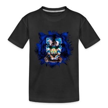 Falkland (Îles) - T-shirt bio Premium Enfant - noir - Devant