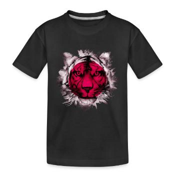 Japan - Kinder Premium Bio T-Shirt - Schwarz - Vorne