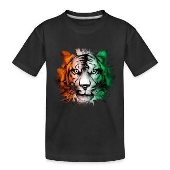 Côte d'Ivoire - T-shirt bio Premium Enfant - noir - Devant