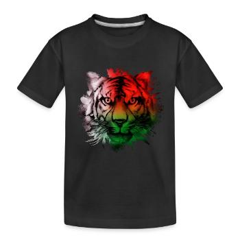 Macédoine - T-shirt bio Premium Enfant - noir - Devant