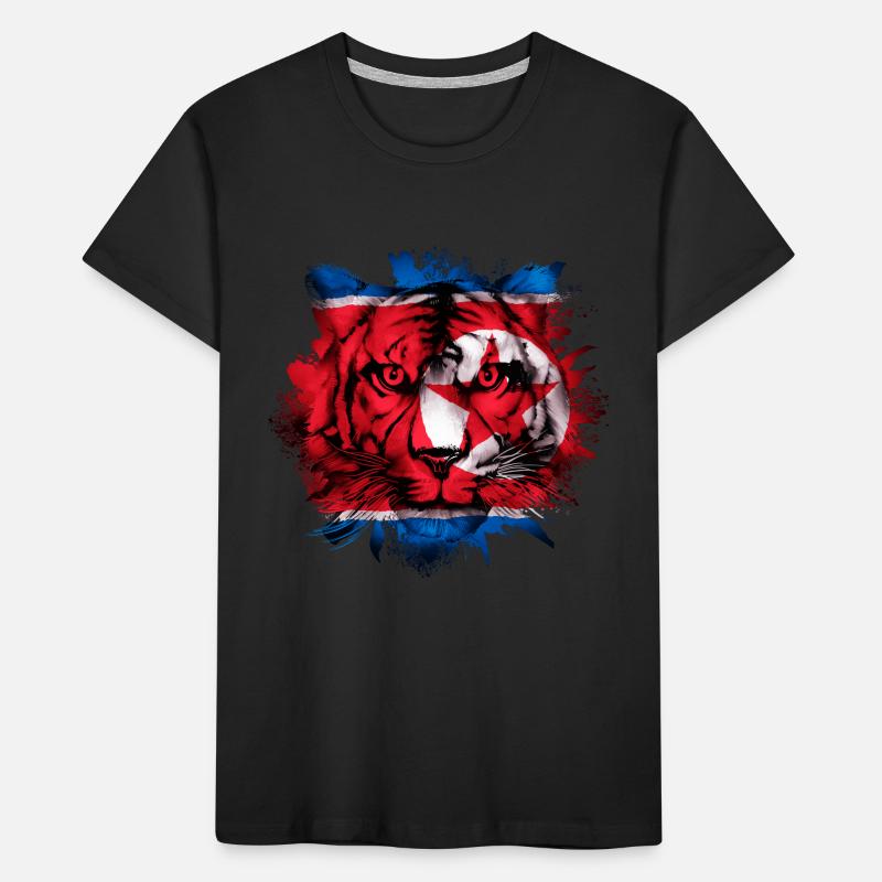 North Korea Kids' Premium Organic T-Shirt