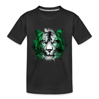 Nigéria - T-shirt bio Premium Enfant - noir - Devant