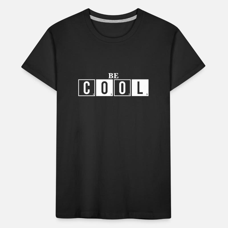 Soyez cool - Sei Cool Spruch T-shirt bio Premium Enfant
