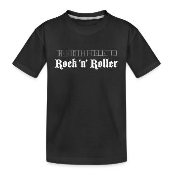 Basse Fretboard Large White - T-shirt bio Premium Enfant - noir - Devant