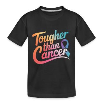 Sensibilisation au cancer Cancer Cancer du sein - T-shirt bio Premium Enfant - noir - Devant