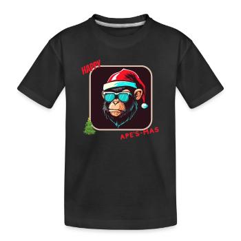 happy ape's mas - T-shirt bio Premium Enfant - noir - Devant
