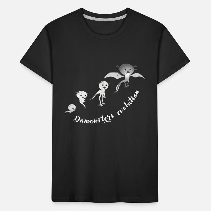L’évolution de Damonsters T-shirt bio Premium Enfant
