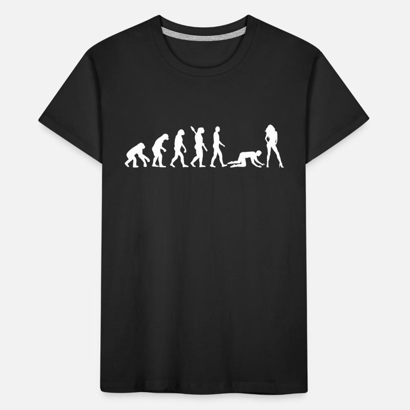 Evolution Ehe Kinder Premium Bio T-Shirt