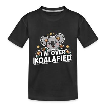 Koala Koala Koala Ours Koala Animal - T-shirt bio Premium Enfant - noir - Devant