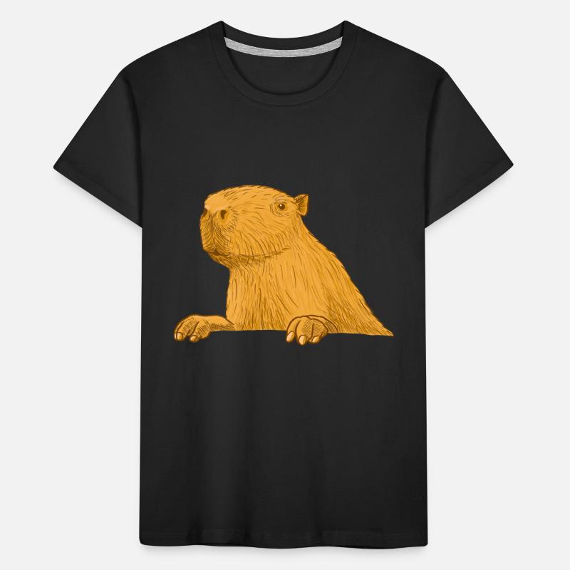 Capybara Kinder Premium Bio T-Shirt