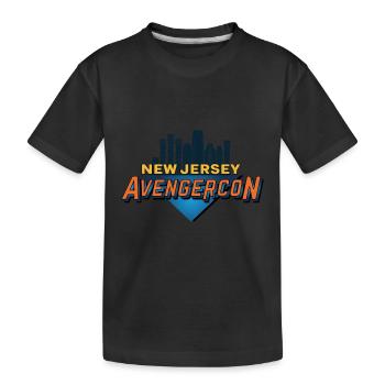 New Jersey Avenger Con T-Shirt - T-shirt bio Premium Enfant - noir - Devant