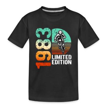 1983 Édition limitée VTT Bike Bike Bike - T-shirt bio Premium Enfant - noir - Devant