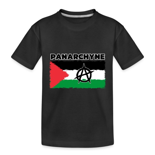 Panarchyne Palestine flag Anarchy - Kinder Premium Bio T-Shirt