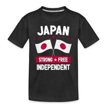 Japon - T-shirt bio Premium Enfant - noir - Devant