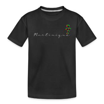 Martinique - T-shirt bio Premium Enfant - noir - Devant