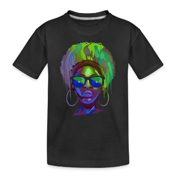 Christmas Island - Kids' Premium Organic T-Shirt - black - Front