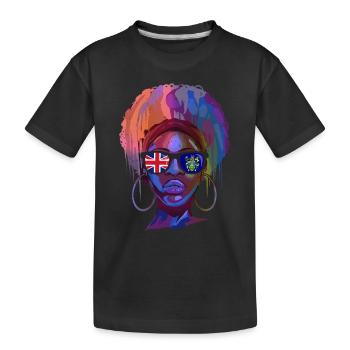 Pitcairn (Îles) - T-shirt bio Premium Enfant - noir - Devant